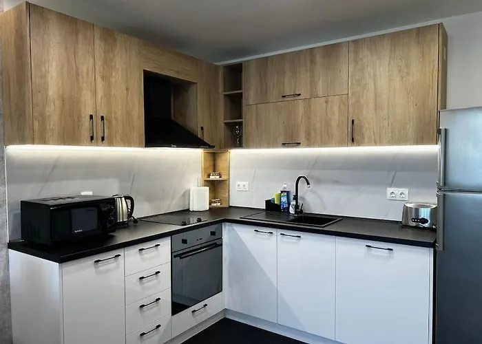 Blue & Gold Stylish Apartment